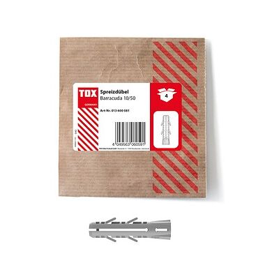 TOX BARRACUDA 013600081 Spreizdübel Ø 10 mm x 50 mm, 4 St. TOX BARRACUDA 013600081 Spreizdübel Ø 10 mm x 50 mm, 4 St.