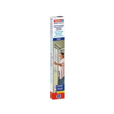 tesa Fliegengitter Insect Stop Clip On anthrazit 1,2 x 2,4 m tesa Fliegengitter Insect Stop Clip On anthrazit 1,2 x 2,4 m