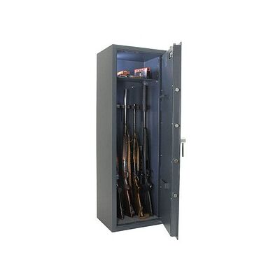 ROTTNER Waffenschrank Dakota 8 EL EN0 Sicherheitsstufe 0 nach EN 1143-1 anthrazit 50,0 x 40,0 x 150,0 cm ROTTNER Waffenschrank Dakota 8 EL EN0 Sicherheitsstufe 0 nach EN 1143-1 anthrazit 50,0 x 40,0 x 150,0 cm