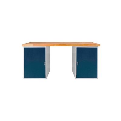 ADB Werkbank lichtgrau, anthrazitgrau 150,0 x 75,0 x 85,0 cm ADB Werkbank lichtgrau, anthrazitgrau 150,0 x 75,0 x 85,0 cm