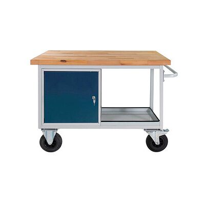 ADB Werkbank lichtgrau, anthrazitgrau 130,0 x 60,0 x 82,7 cm ADB Werkbank lichtgrau, anthrazitgrau 130,0 x 60,0 x 82,7 cm