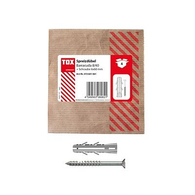 Barracuda Expansionsdübel 8x40 mm - Wanddübel Barracuda Expansionsdübel 8x40 mm - Wanddübel