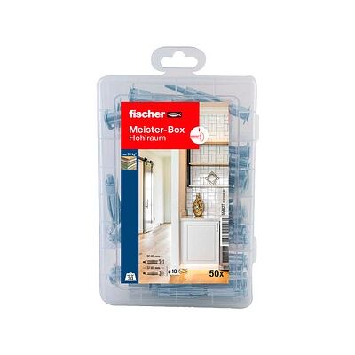 fischer Meister-Box Hohlraum 558327 Hohlraumdübel-Sortiment Ø 5 mm, 50-teilig fischer Meister-Box Hohlraum 558327 Hohlraumdübel-Sortiment Ø 5 mm, 50-teilig