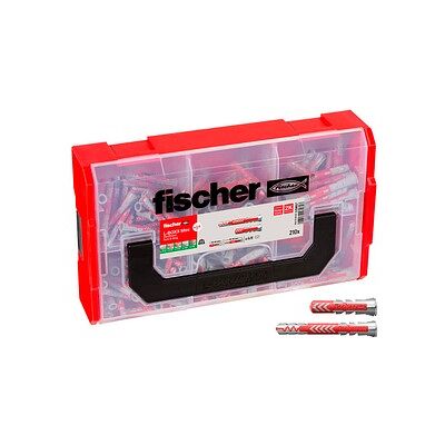 fischer L-Boxx mini DuoPower kurz & lang 539867 Universaldübel-Sortiment, 210-teilig fischer L-Boxx mini DuoPower kurz & lang 539867 Universaldübel-Sortiment, 210-teilig