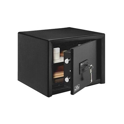 BURG WÄCHTER Möbeltresor PRS 510 K Sicherheitsstufe S2 nach EN14450 mit Feuerschutz schwarz 43,5 x 38,0 x 32,0 cm BURG WÄCHTER Möbeltresor PRS 510 K Sicherheitsstufe S2 nach EN14450 mit Feuerschutz schwarz 43,5 x 38,0 x 32,0 cm