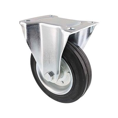 WAGNER® design yourself Transportgeräte-Bockrolle RO 8160 silber WAGNER® design yourself Transportgeräte-Bockrolle RO 8160 silber
