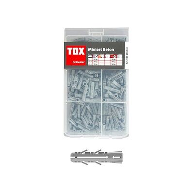 TOX Miniset Barracuda 094900041 Spreizdübel-Sortiment, 245-teilig TOX Miniset Barracuda 094900041 Spreizdübel-Sortiment, 245-teilig