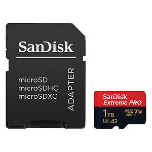 SanDisk Speicherkarte microSDXC-Card Extrem PRO 1 TB