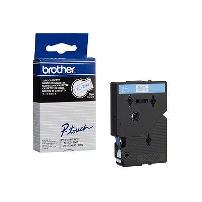 brother Schriftband TC-293 TC293, 9 mm, blau auf weiß, 1 St. brother Schriftband TC-293 TC293, 9 mm, blau auf weiß, 1 St.