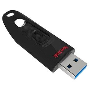 SanDisk USB-Stick Ultra 3.0 schwarz 128 GB schwarz
