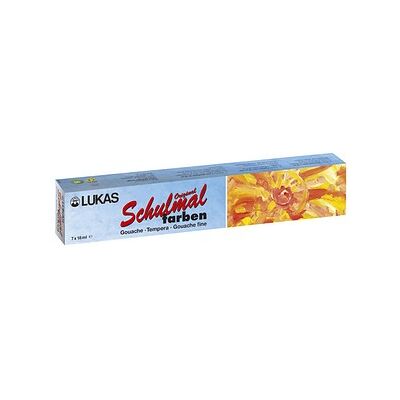 LACUFA Schulmalfarben farbsortiert 7x 18,0 ml LACUFA Schulmalfarben farbsortiert 7x 18,0 ml