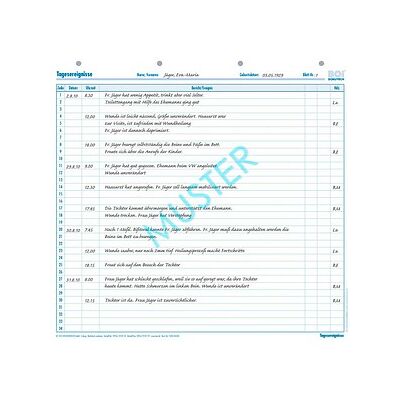 BOI Tagesereignisse (A) + (S) Formulare, 50 St. BOI Tagesereignisse (A) + (S) Formulare, 50 St.