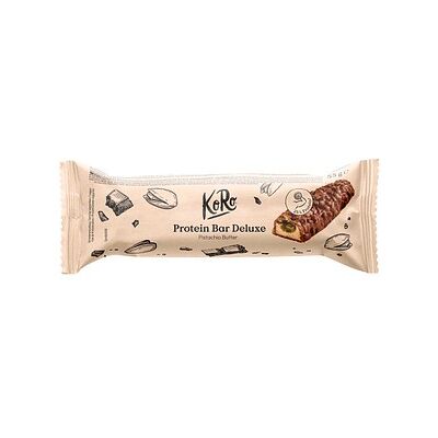 KoRo® Bar Deluxe with Pistachio Butter 25 % Proteinriegel 12x 55,0 g, 12 St. KoRo® Bar Deluxe with Pistachio Butter 25 % Proteinriegel 12x 55,0 g, 12 St.
