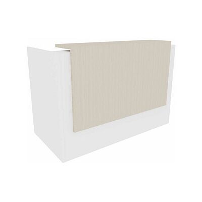 Quadrifoglio Empfangstheke gerade, weiß, ulme 166,0 x 88,0 x 113,0 cm Quadrifoglio Empfangstheke gerade, weiß, ulme 166,0 x 88,0 x 113,0 cm