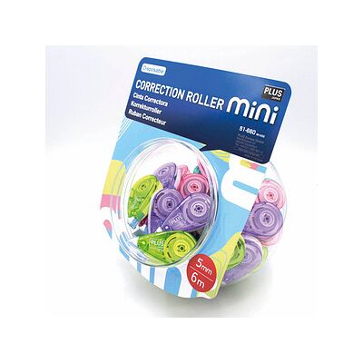 PLUS JAPAN Korrekturroller Candy JAR Pastel 5,0 mm, 50 St. PLUS JAPAN Korrekturroller Candy JAR Pastel 5,0 mm, 50 St.