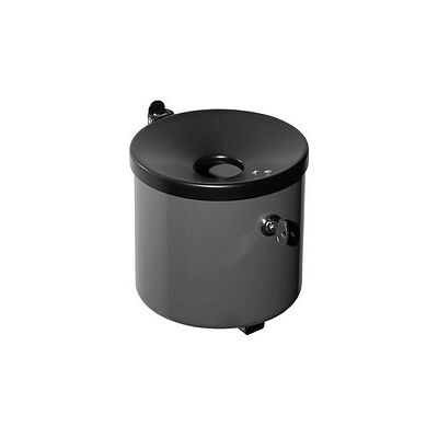 TKG Rondo senior Wandaschenbecher - Robustes, abschließbares Design, 2,4L für Innen/Außen TKG Rondo senior Wandaschenbecher - Robustes, abschließbares Design, 2,4L für Innen/Außen