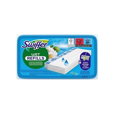 Swiffer WET REFILLS Feuchte Bodentücher Mikrofaser, 24 St. Swiffer WET REFILLS Feuchte Bodentücher Mikrofaser, 24 St.