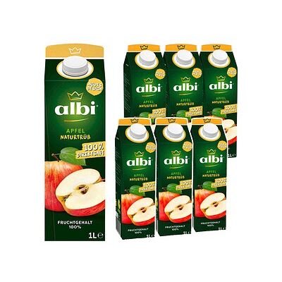 albi® Direktsaft Apfel 6x 1,0 l albi® Direktsaft Apfel 6x 1,0 l