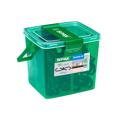 SPAX® Terrassen-Abstandshalter AIR 4,5 mm, 40 St. SPAX® Terrassen-Abstandshalter AIR 4,5 mm, 40 St.
