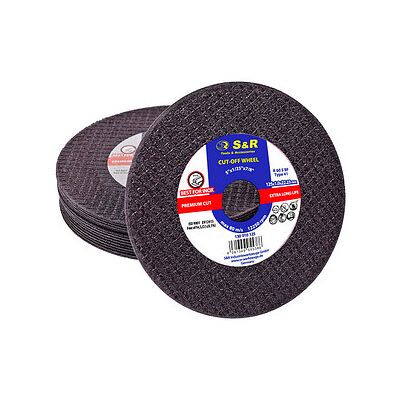 S&R Trennscheiben Premium A60 S-BF Type-41, RPM 12200, 15 Pack S&R Trennscheiben Premium A60 S-BF Type-41, RPM 12200, 15 Pack