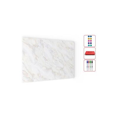 ALLboards Magnettafel 90,0 x 60,0 cm Marmor ALLboards Magnettafel 90,0 x 60,0 cm Marmor