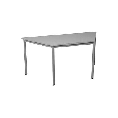 Gürkan Mehrzwecktisch grau Trapezform, Vierkantrohr grau, 160,0 x 80,0 x 75,0 cm Gürkan Mehrzwecktisch grau Trapezform, Vierkantrohr grau, 160,0 x 80,0 x 75,0 cm