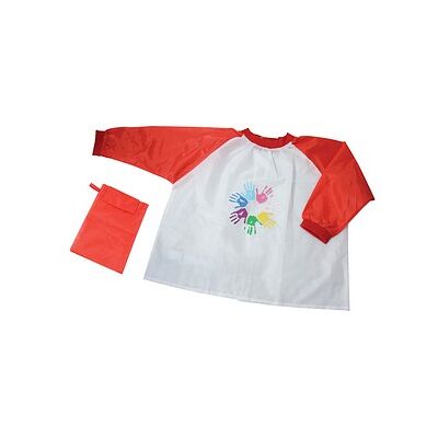 DONAU unisex Kinder Malschürze rot Einheitsgröße 1 St. DONAU unisex Kinder Malschürze rot Einheitsgröße 1 St.