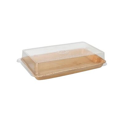 Starpak Palmblatt Sushi-Schale - 200ml natur Starpak Palmblatt Sushi-Schale - 200ml natur
