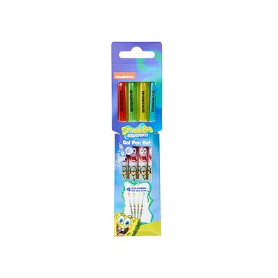 BlueSky Spongebob Gelschreiber-Set Spongebob, Schreibfarbe: farbsortiert, 4 St. BlueSky Spongebob Gelschreiber-Set Spongebob, Schreibfarbe: farbsortiert, 4 St.