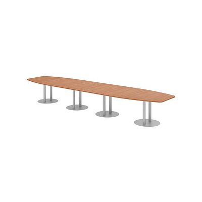 HAMMERBACHER Konferenztisch KT52S - FSC-zertifiziert, 520x85-130x74 cm HAMMERBACHER Konferenztisch KT52S - FSC-zertifiziert, 520x85-130x74 cm