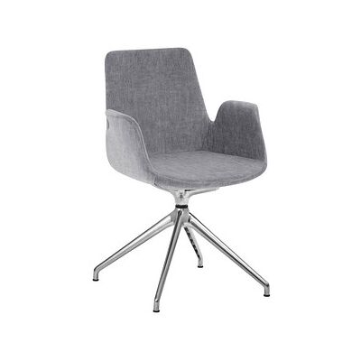 Mayer Besuchersessel myHELIOS grau Aluminium poliert Stoff 58,0 x 55,0 x 88,0 cm, 1 St. Mayer Besuchersessel myHELIOS grau Aluminium poliert Stoff 58,0 x 55,0 x 88,0 cm, 1 St.