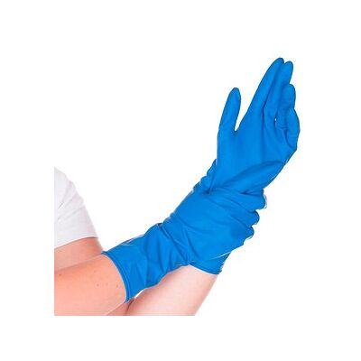 HYGOSTAR unisex Chemikalienschutzhandschuh High Risk blau Größe 10, 50 St. HYGOSTAR unisex Chemikalienschutzhandschuh High Risk blau Größe 10, 50 St.
