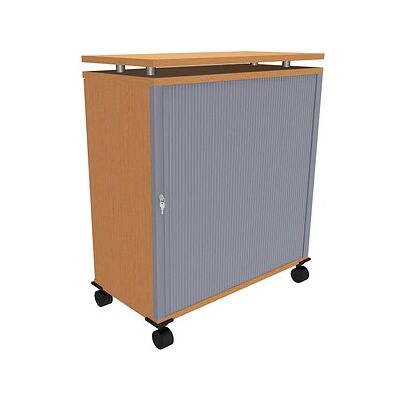 fm Oldenburg Bürowagen buche 2 Ebenen - Büromöbel fm Oldenburg Bürowagen buche 2 Ebenen - Büromöbel