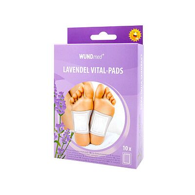 WUNDmed Lavendel Fußpflaster – Detox, Entspannung, 10 St. WUNDmed Lavendel Fußpflaster – Detox, Entspannung, 10 St.