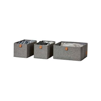 LOVE !T STORE !T Premium Aufbewahrungskörbe-Set grau, 1 Set LOVE !T STORE !T Premium Aufbewahrungskörbe-Set grau, 1 Set