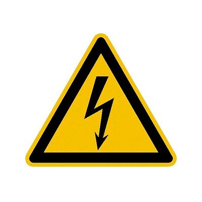 SafetyMarking® Warnaufkleber "Warnung vor elektrischer Spannung" dreieckig 20,0 x 20,0 cm, 1 St. SafetyMarking® Warnaufkleber "Warnung vor elektrischer Spannung" dreieckig 20,0 x 20,0 cm, 1 St.