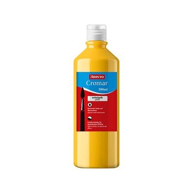 ARISTO Cromar Flüssigfarbe mittelgelb 500,0 ml, 1 St. ARISTO Cromar Flüssigfarbe mittelgelb 500,0 ml, 1 St.