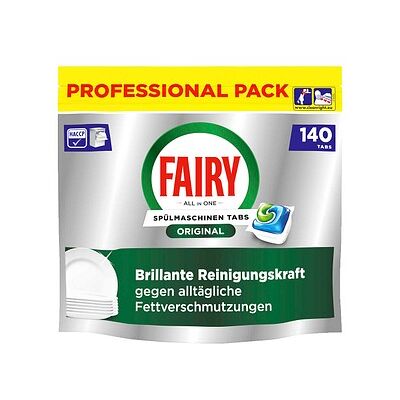 FAIRY Professional All In One ORIGINAL Spülmaschinentabs 140 St., 140 St. FAIRY Professional All In One ORIGINAL Spülmaschinentabs 140 St., 140 St.