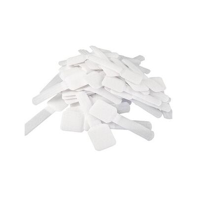 LABEL THE CABLE Klettkabelbinder WALL STRAPS PRO weiß 9,0 cm x 1,6 cm, 50 St. LABEL THE CABLE Klettkabelbinder WALL STRAPS PRO weiß 9,0 cm x 1,6 cm, 50 St.