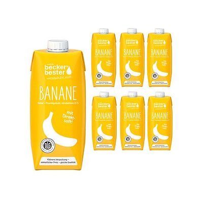 beckers bester Bananen-Nektar Fruchtnektar 6x 0,75 l beckers bester Bananen-Nektar Fruchtnektar 6x 0,75 l