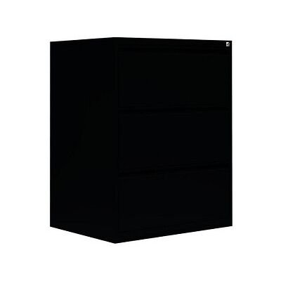 LÜLLMANN Hängeregistraturschrank tiefschwarz 3 Schubladen 76,0 x 62,0 x 101,2 cm, 1 St. LÜLLMANN Hängeregistraturschrank tiefschwarz 3 Schubladen 76,0 x 62,0 x 101,2 cm, 1 St.
