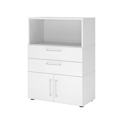 Hammerbacher Weißer Regalschrank - Schrank Hammerbacher Weißer Regalschrank - Schrank
