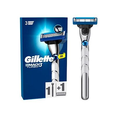 Gillette MACH3 TURBO Nassrasierer Herren Gillette MACH3 TURBO Nassrasierer Herren