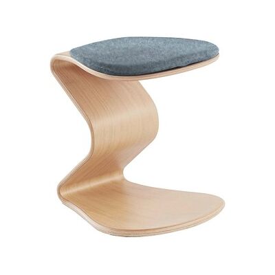 NEST NATURE Hellblau 1115 Wollmix Polstert Hocker NEST NATURE Hellblau 1115 Wollmix Polstert Hocker