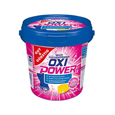 GUT&GÜNSTIG Oxi Power Fleckenentferner Pulver, 750 g GUT&GÜNSTIG Oxi Power Fleckenentferner Pulver, 750 g