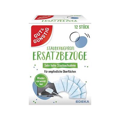 GUT&GÜNSTIG Staubfangtücher Mikrofaser, 12 St. GUT&GÜNSTIG Staubfangtücher Mikrofaser, 12 St.