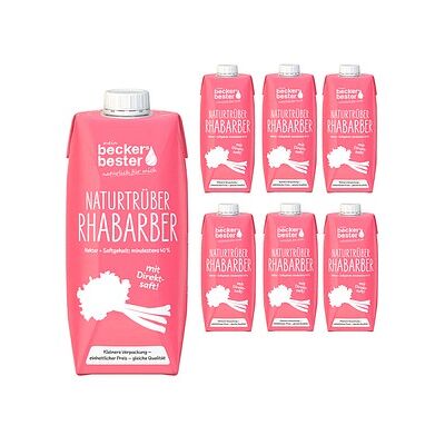 beckers bester Rhabarber-Nektar Fruchtnektar 6x 0,75 l beckers bester Rhabarber-Nektar Fruchtnektar 6x 0,75 l