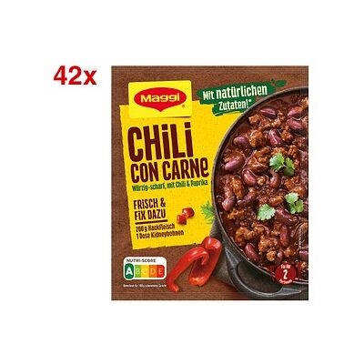 Maggi® Chili con Carne 42x 2 Portionen, 42 St. Maggi® Chili con Carne 42x 2 Portionen, 42 St.