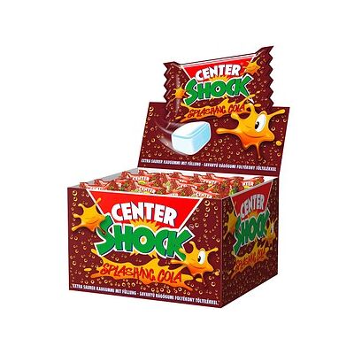 CENTER™ SHOCK SPLASHING COLA Kaugummis, 100 St. CENTER™ SHOCK SPLASHING COLA Kaugummis, 100 St.