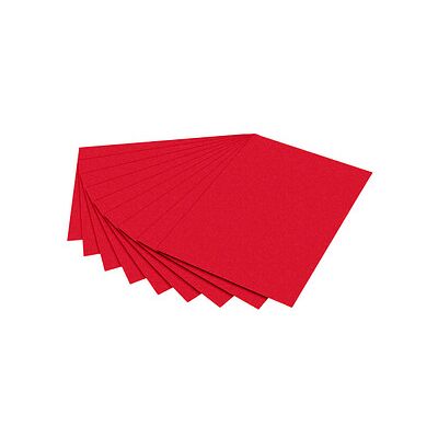 folia Tonpapier rot 130 g/qm 50 St. folia Tonpapier rot 130 g/qm 50 St.